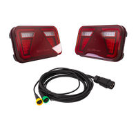 Zadnje luči ASPÖCK MULTILED IV LED + kabelski snop ASPÖCK 4,5 m 7-pin
