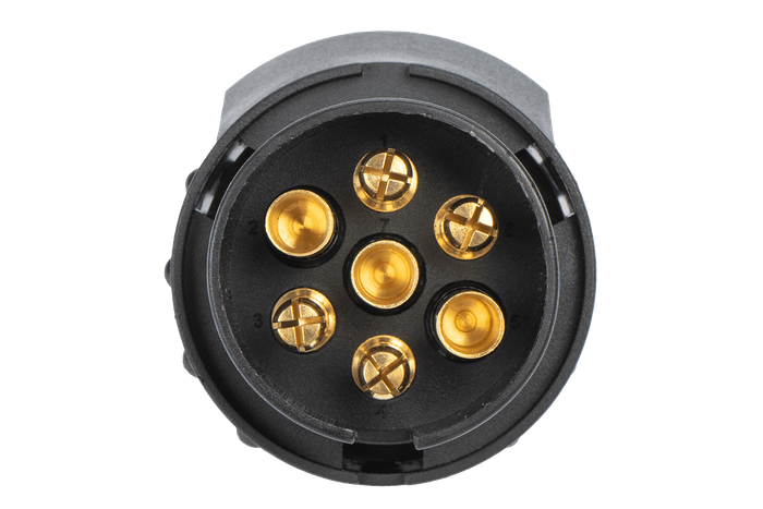 Adapter adapter UNITRAILER, redukcija vtičnice vlečne kljuke 7/13 PIN