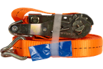 UNITRAILER 12m/25mm/1t oranžen pritrdilni trak z napenjalcem
