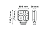 LED delovna reflektorska svetilka LAYTZ LY7107 64xLED 6400lm kvadratna