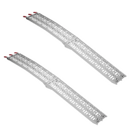 ProPlus 390096 zložljive aluminijaste rampe za prikolice 220 cm 680 kg komplet 2 kosov