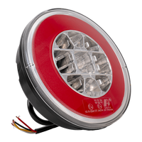 TT TECHNOLOGY TT.12008 Glo-Trac LED zadnja luč za hamburger s 3 funkcijami, univerzalna