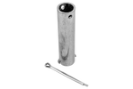 KNOTT 406024.001 os podpornega kolesa, puša 84x20mm