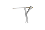 ProPlus 361501 raztegljiv kotni stabilizator za prikolico 500 kg 457 mm