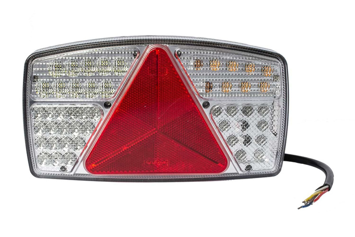 ASPÖCK 41-131 LED zadnja svetilka, 7 funkcij, leva