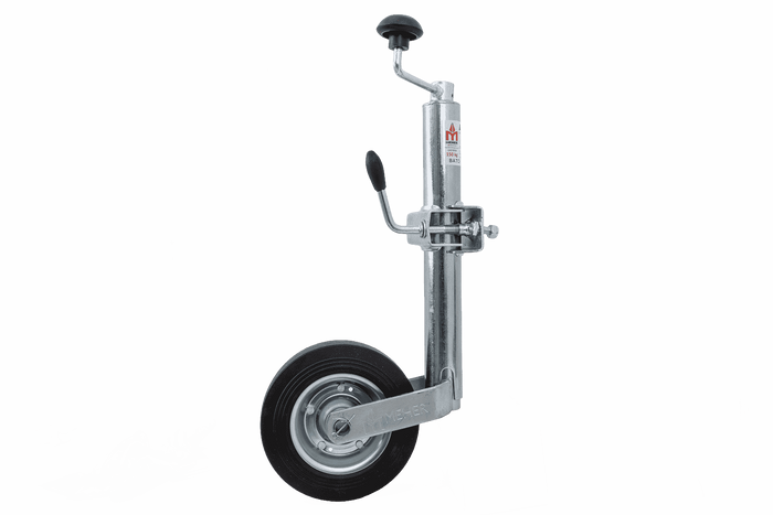 Podporno kolo z objemko UNITRAILER 150kg 48mm 505-730mm