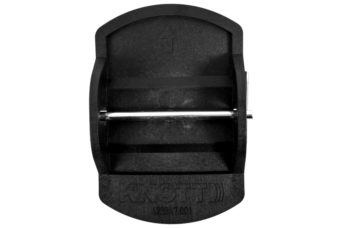 Komplet štirih KNOTT opornih blazinic za stabilizacijo prikolice 18x14x4,5 cm