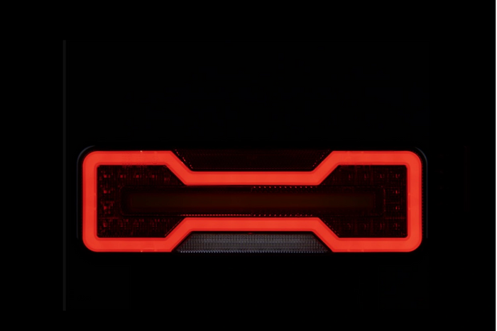TruckLED L1871+L1872 LED NEON DYNAMIC zadnje luči, 0,35 m kabel, 6 funkcij, leva+desna