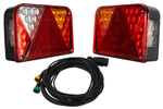Zadnje LED luči DOBPLAST DPT35 + MANTES 7m 7-PIN kabelski snop