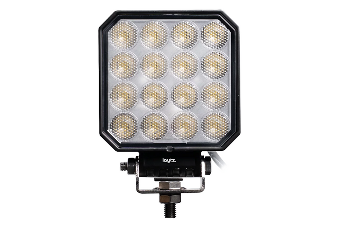 LED delovna reflektorska svetilka LAYTZ LY7107 64xLED 6400lm kvadratna