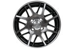 Aluminijasto platišče za prikolico UNITRAILER 4Jx13" 4x100 ET:30